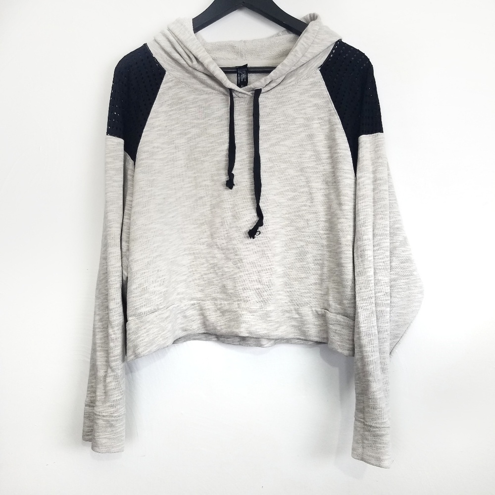 Aeropostale cropped pullover hoodie